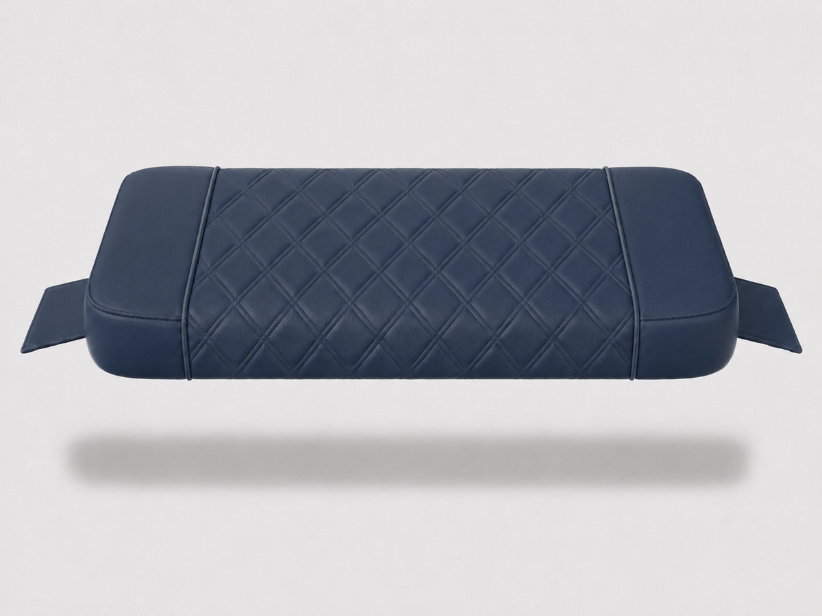 CMJ Double Diamond Cooler Cushion with Matching Piping