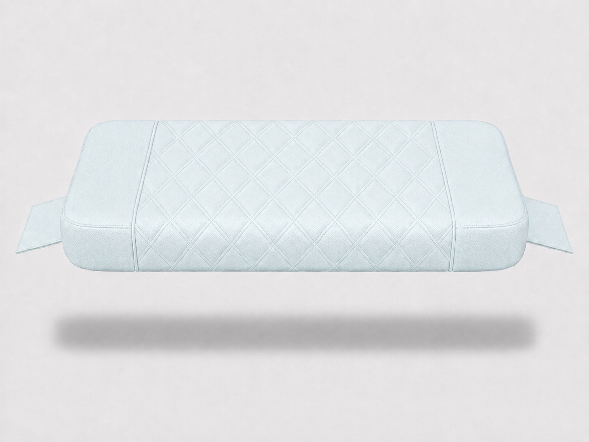 CMJ Double Diamond Cooler Cushion with Matching Piping