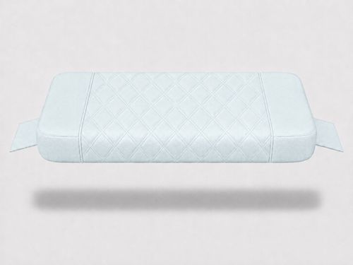 CMJ Double Diamond Cooler Cushion with Matching Piping