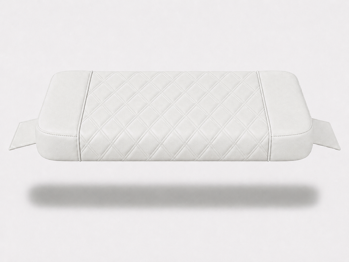 CMJ Double Diamond Cooler Cushion with Matching Piping