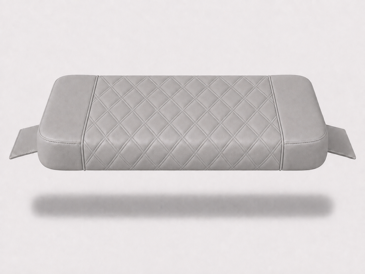 CMJ Double Diamond Cooler Cushion with Matching Piping