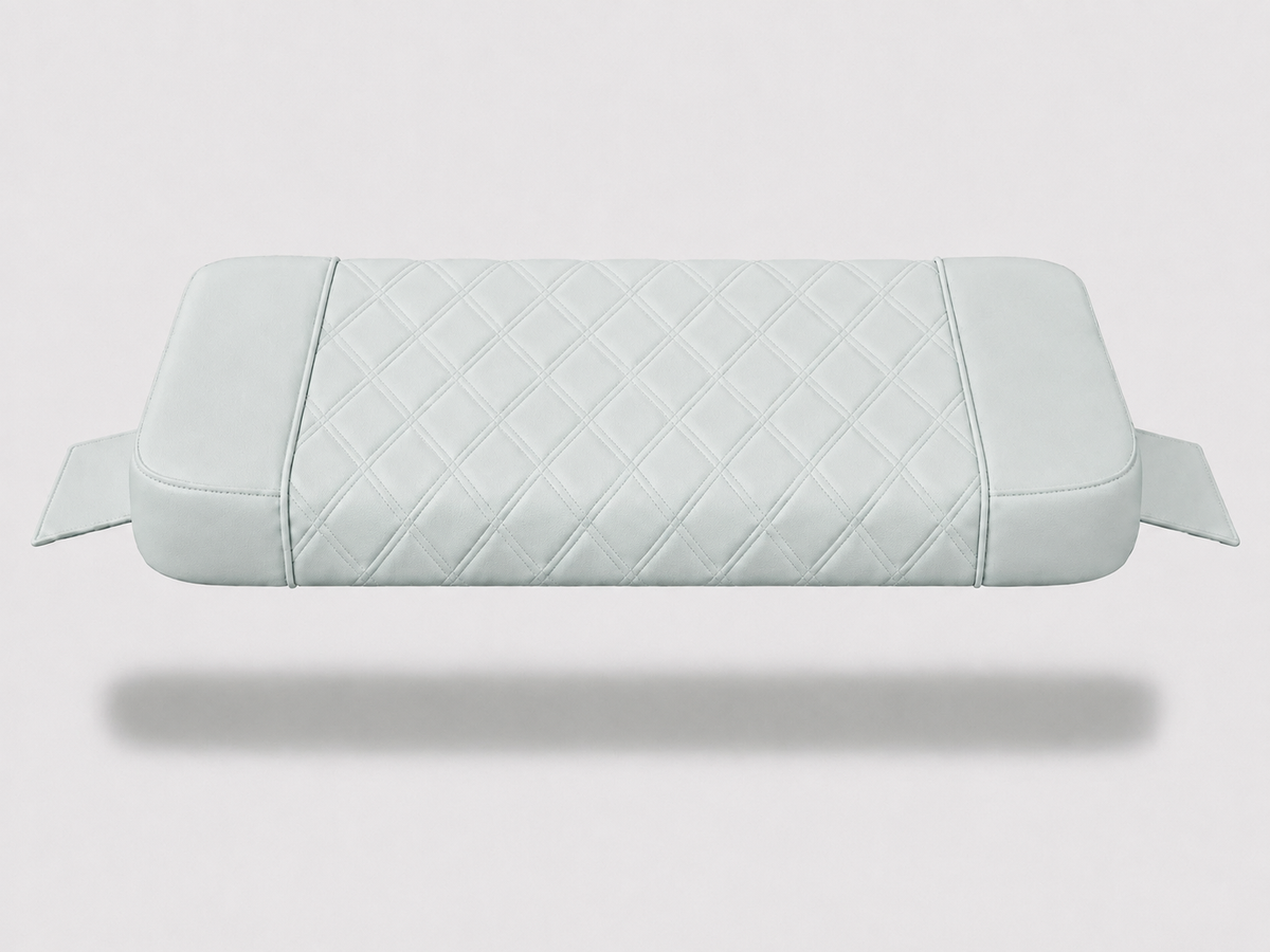 CMJ Double Diamond Cooler Cushion with Matching Piping