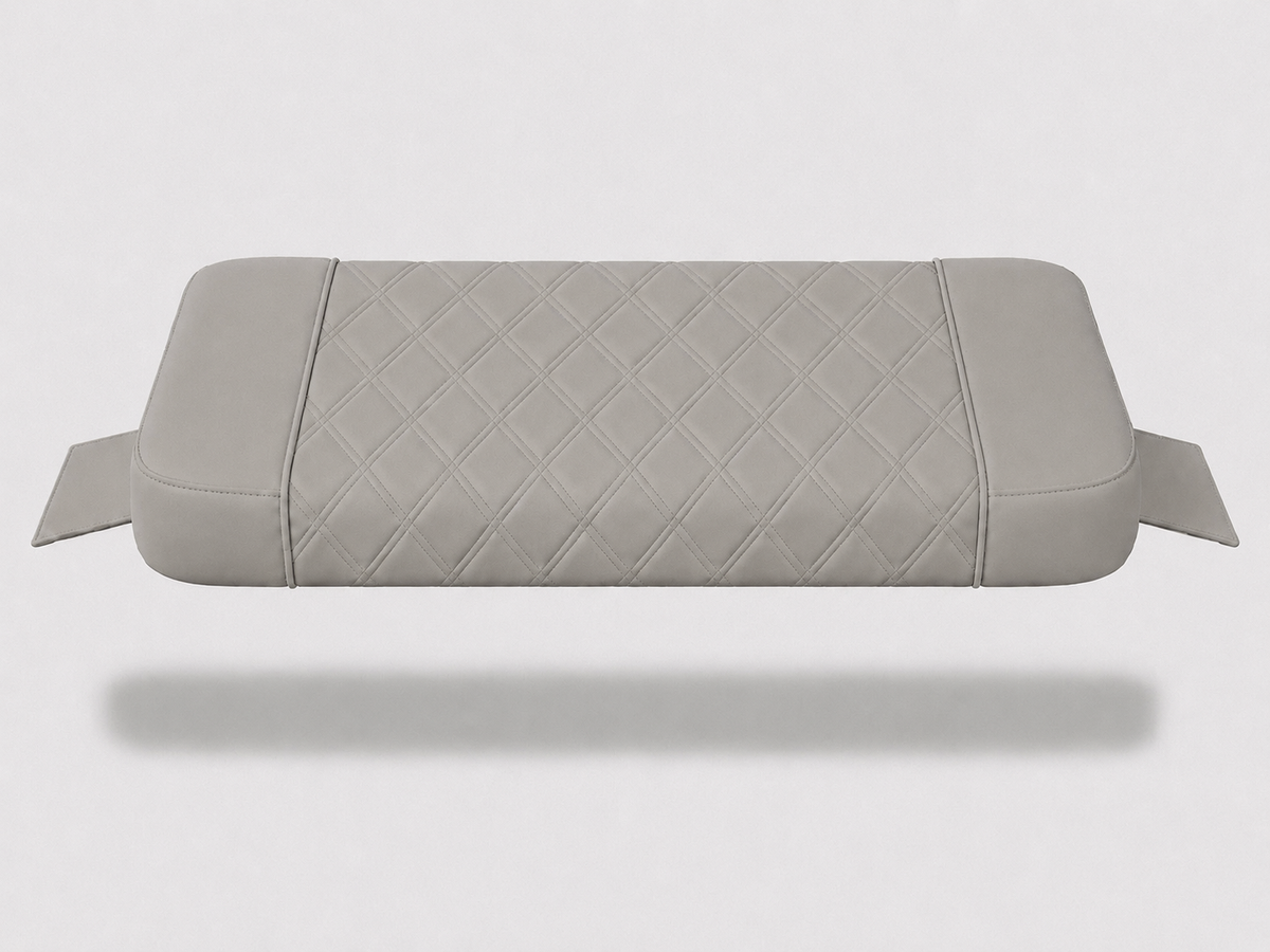 CMJ Double Diamond Cooler Cushion with Matching Piping